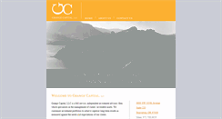 Desktop Screenshot of grangecapital.com